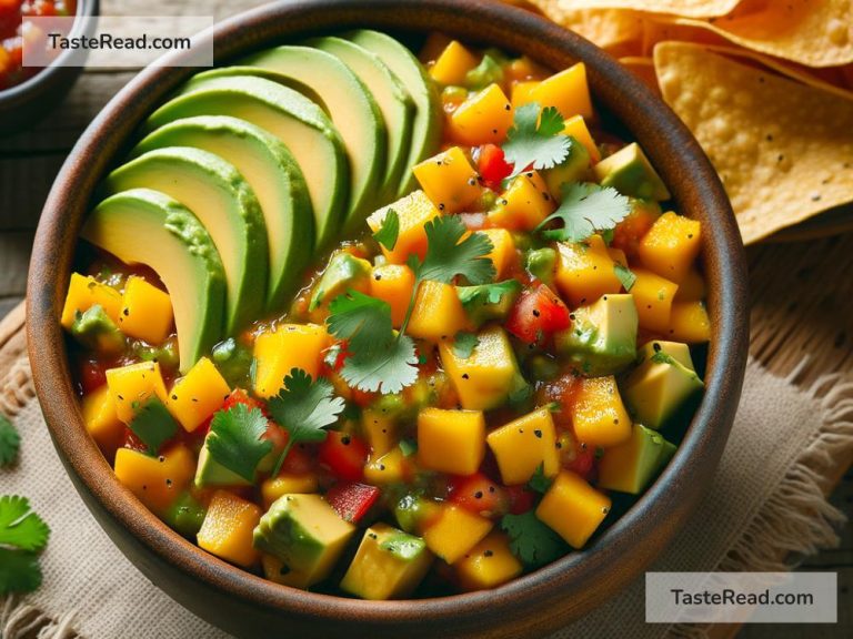 How to Create Spicy Mango and Avocado Salsa with Chips