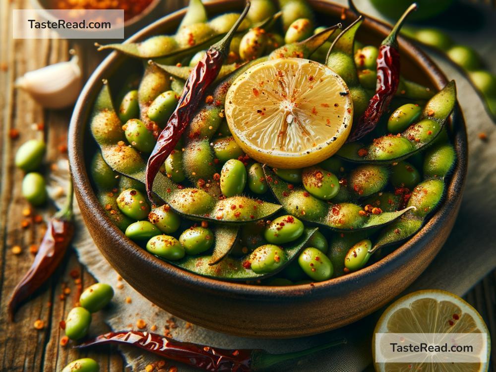 How to Create Spicy Roasted Garlic and Lemon Edamame