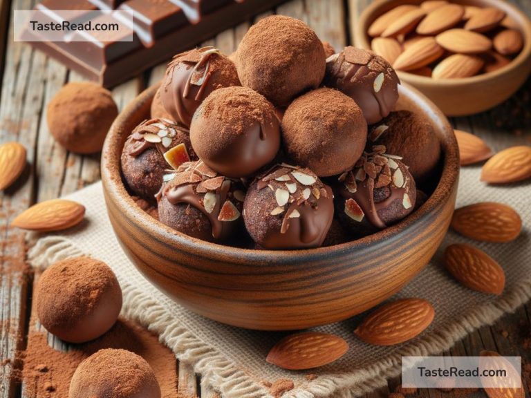 How to Create Sweet Chocolate Almond Butter Bites