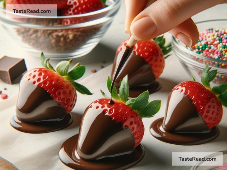 How to Create Sweet Chocolate-Dipped Strawberries