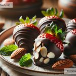 How to Create Sweet Chocolate-Dipped Strawberries with Almonds