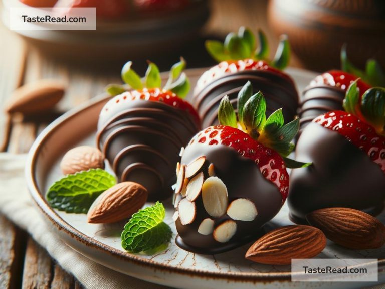 How to Create Sweet Chocolate-Dipped Strawberries with Almonds