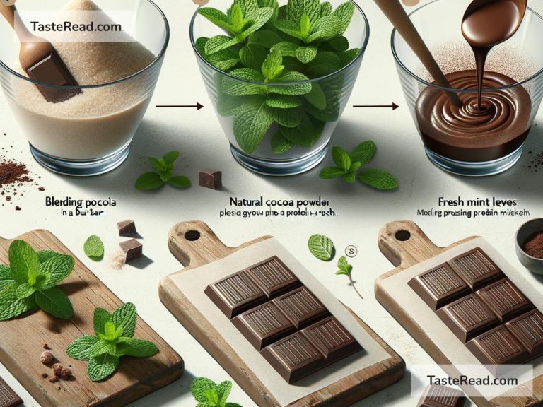 How to Create Sweet Chocolate Mint Protein Bars