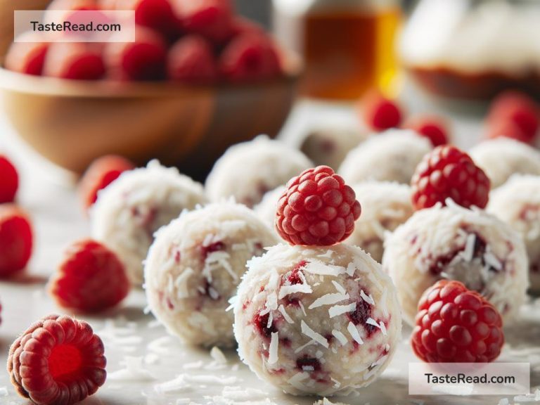 How to Create Sweet Coconut-Raspberry Energy Balls