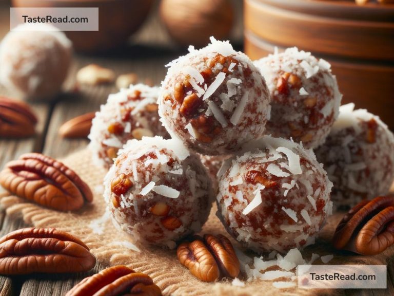 How to Create Sweet Pecan-Coconut Truffles