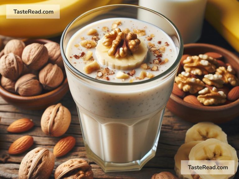 How to Create Vegan Banana Nut Smoothie