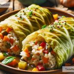 How to Create Vegan Cabbage Rolls with Rice and Veggies