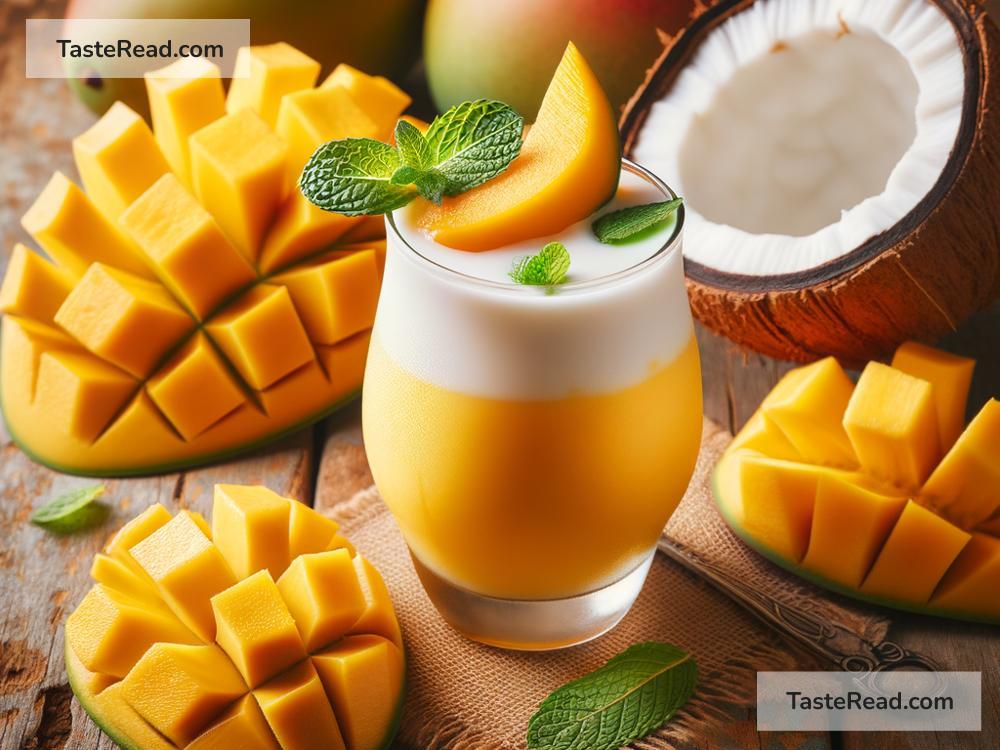 How to Create Vegan Mango Coconut Lassi