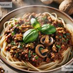 How to Create Vegan Mushroom and Walnut Bolognese