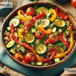 How to Create Vegan Quinoa and Roasted Veggie Salad