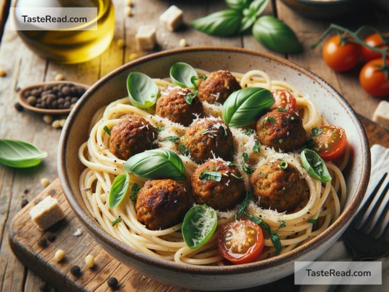 How to Create Vegan Spaghetti with Tempeh Meatballs