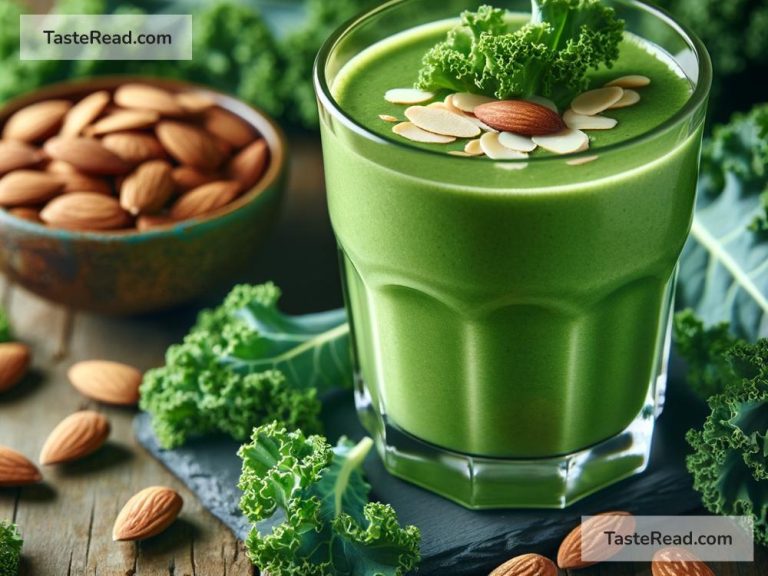 How to Make a Bone-Healing Kale and Almond Smoothie