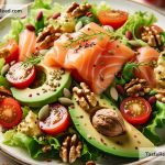 How to Make a Brain-Boosting Salmon and Walnut Salad