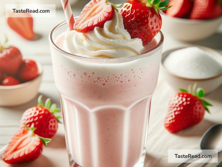 How to Make a Classic Strawberry Milkshake