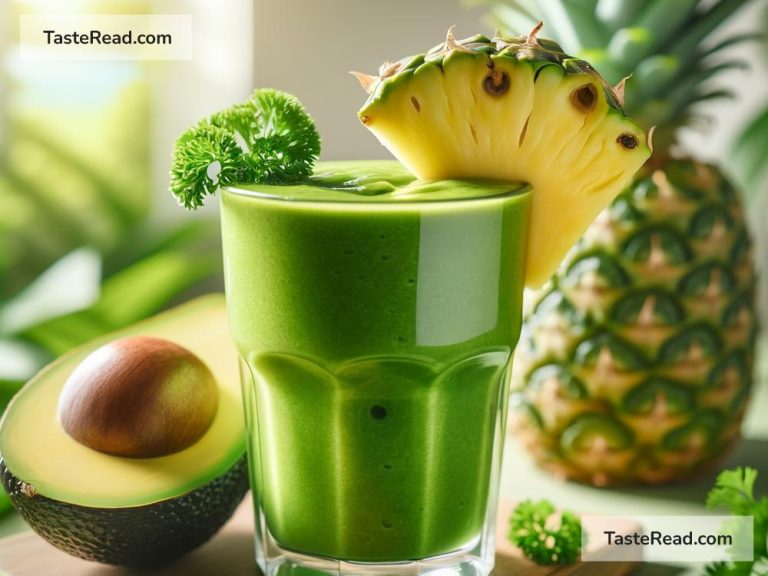 How to Make a Creamy Avocado Pineapple Smoothie