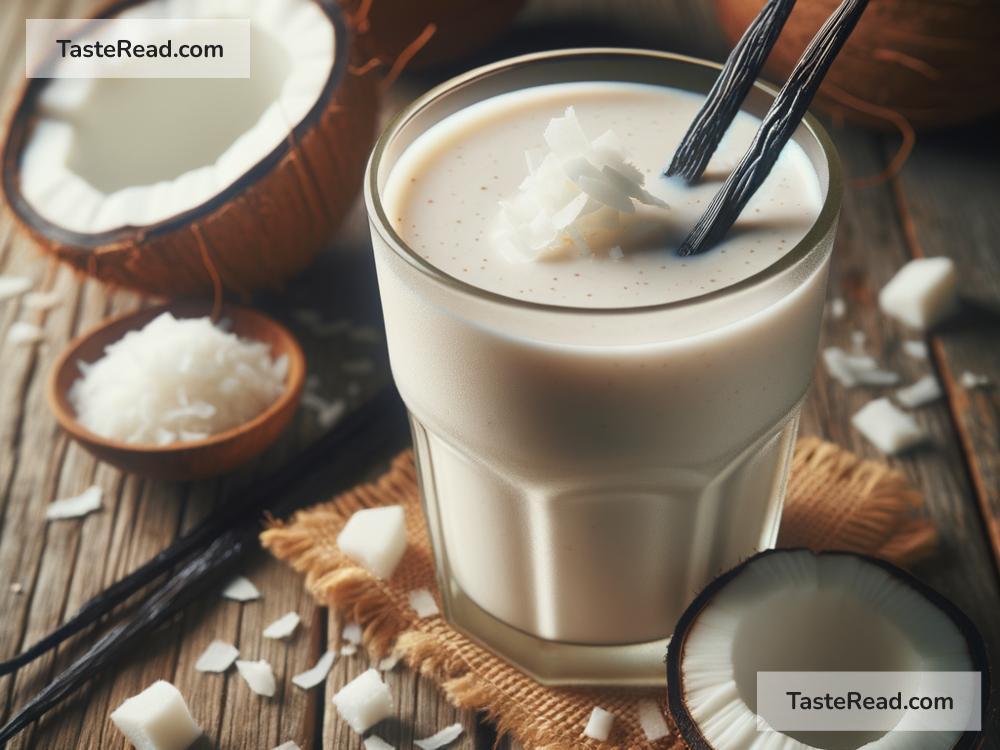 How to Make a Creamy Coconut Vanilla Shake