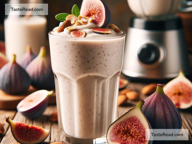 How to Make a Creamy Fig Almond Shake