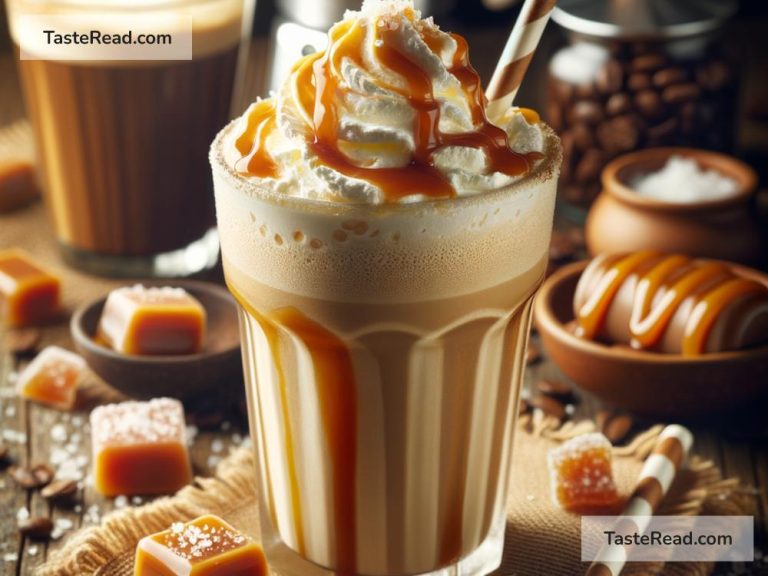 How to Make a Decadent Salted Caramel Coffee Shake