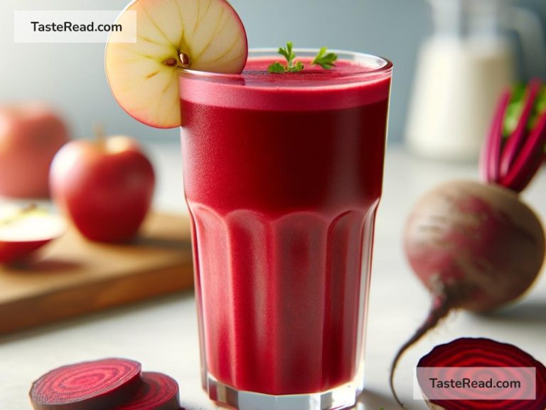 How to Make a Gut-Healing Beetroot and Apple Smoothie