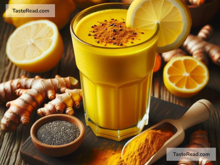 How to Make a Healthy, Anti-Inflammatory Turmeric Smoothie