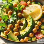 How to Make a Heart-Healthy Avocado and Chickpea Salad