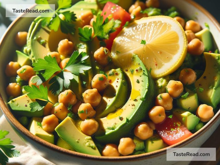 How to Make a Heart-Healthy Avocado and Chickpea Salad