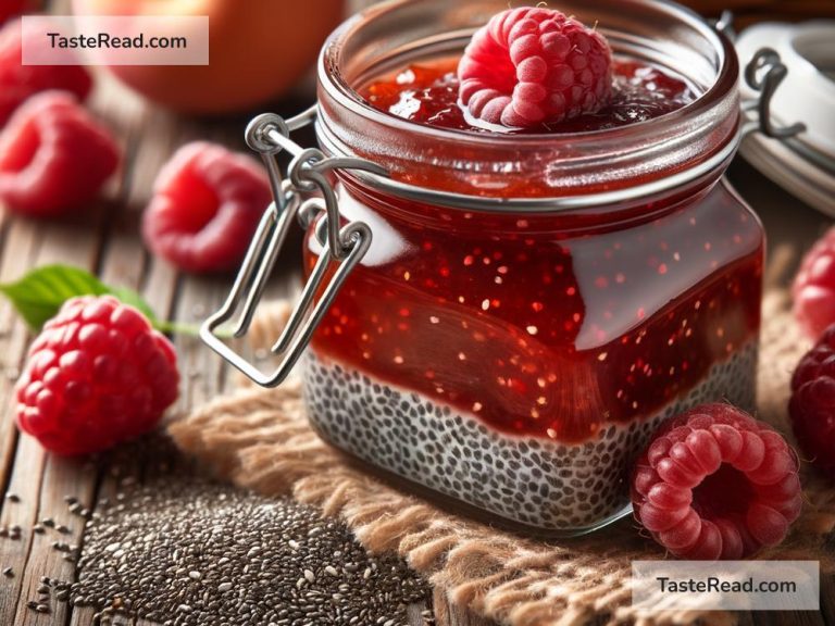 How to Make a High-Fiber Chia and Raspberry Jam