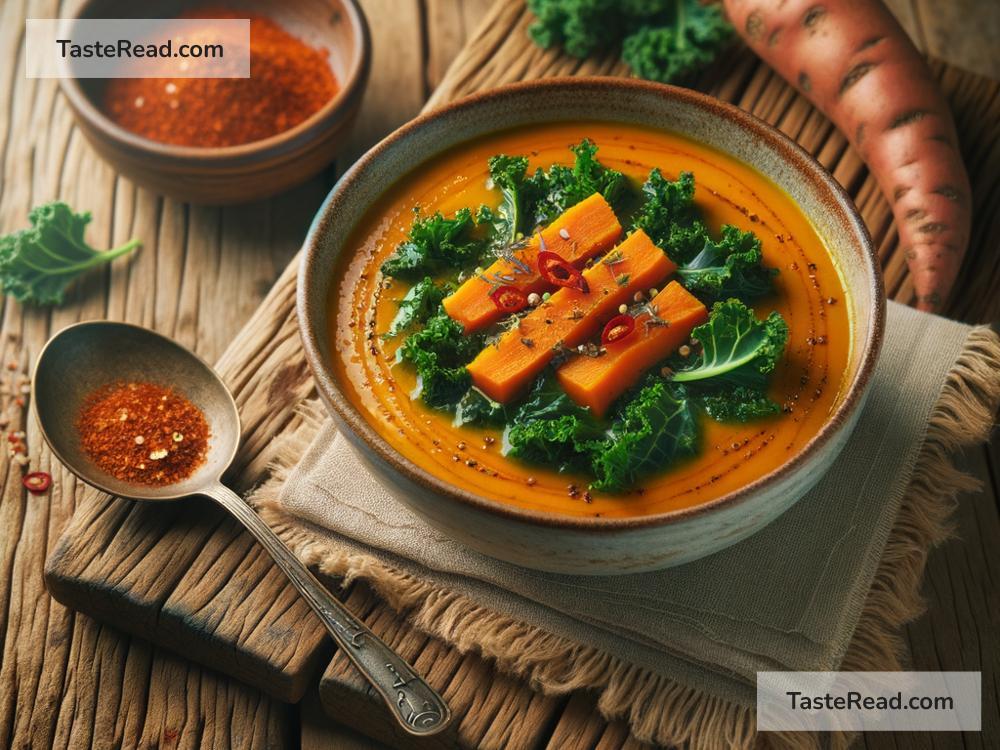 How to Make a High-Fiber Sweet Potato and Kale Soup