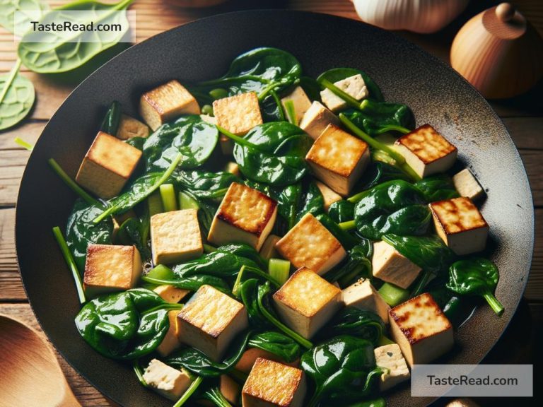 How to Make a High-Iron Tofu and Spinach Stir Fry