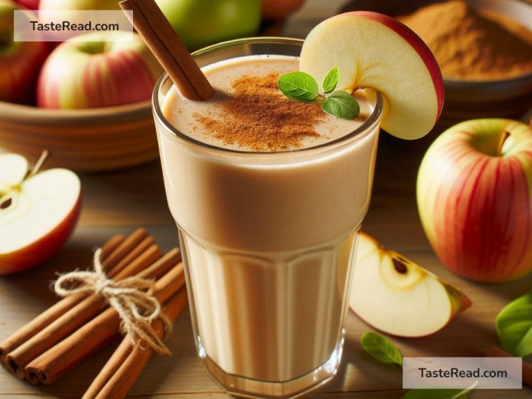 How to Make a High-Potassium Apple and Cinnamon Smoothie