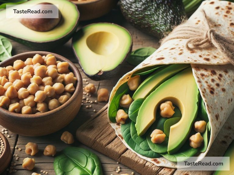 How to Make a High-Protein Vegan Chickpea and Avocado Wrap