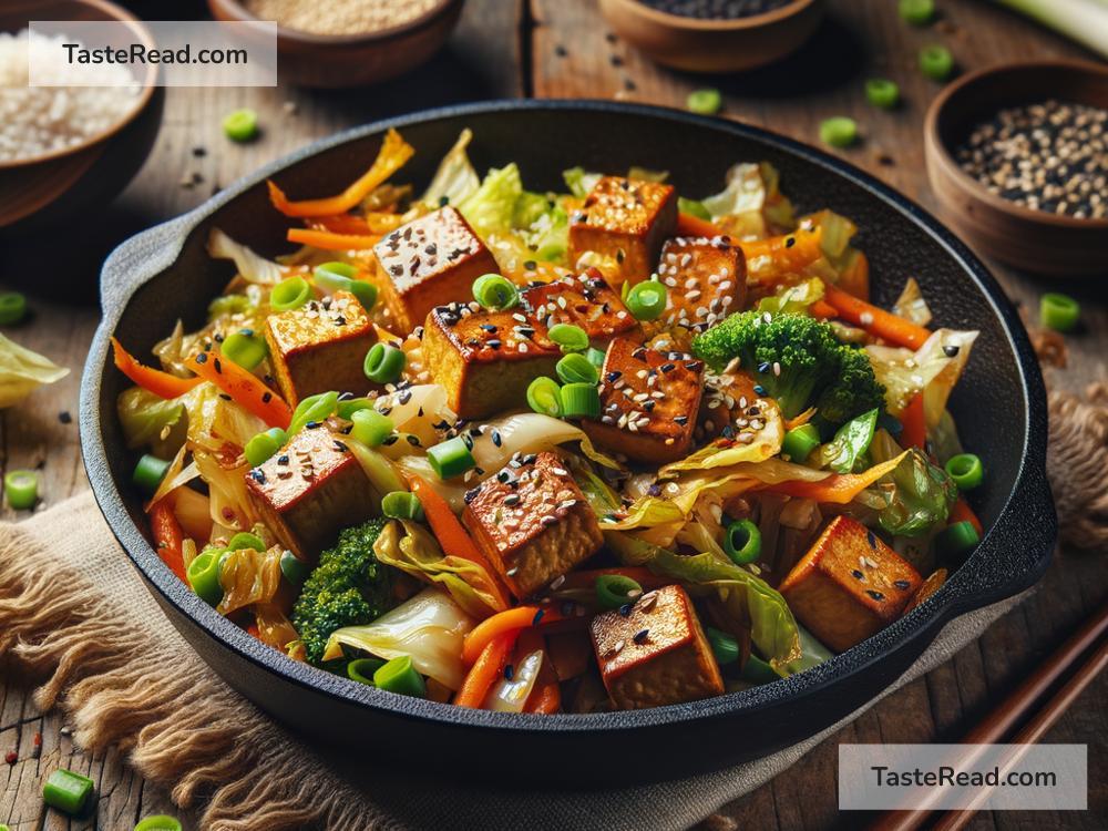 How to Make a High-Protein Vegan Tempeh and Cabbage Stir Fry