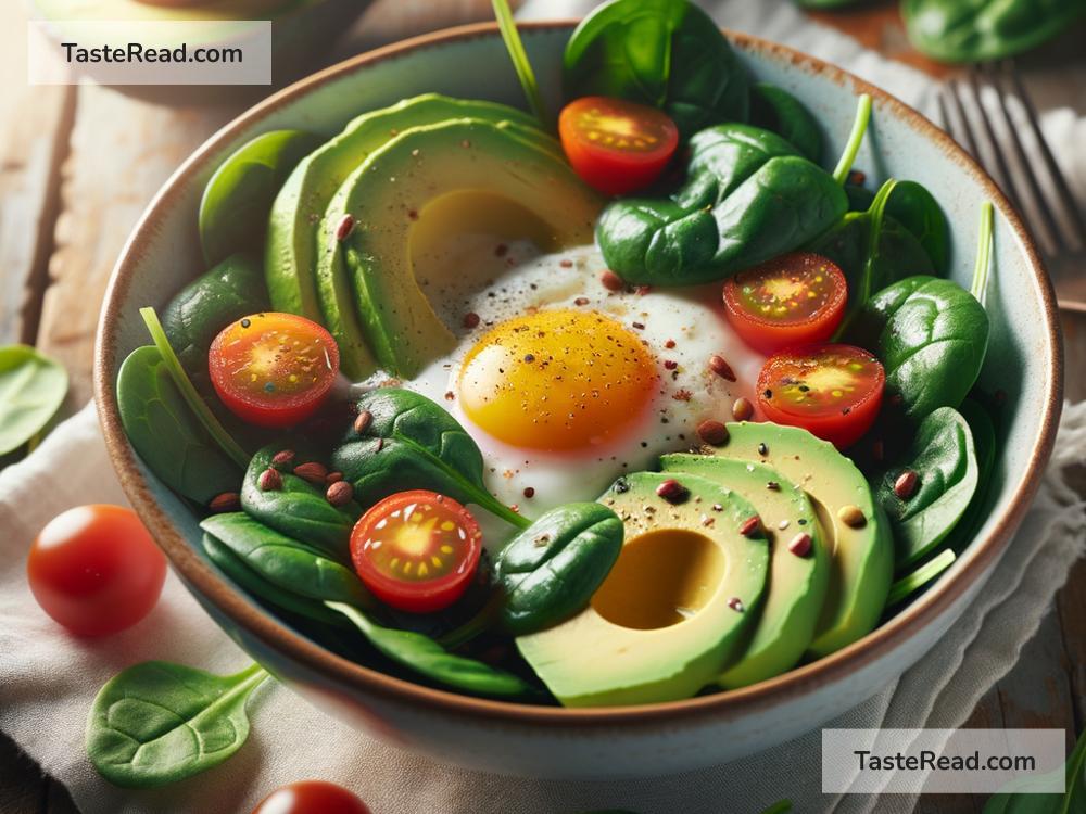 How to Make a Low-Carb Protein-Packed Egg and Spinach Breakfast Bowl