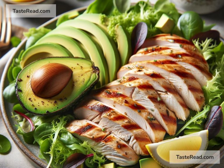 How to Make a Low-Sodium Grilled Chicken and Avocado Salad