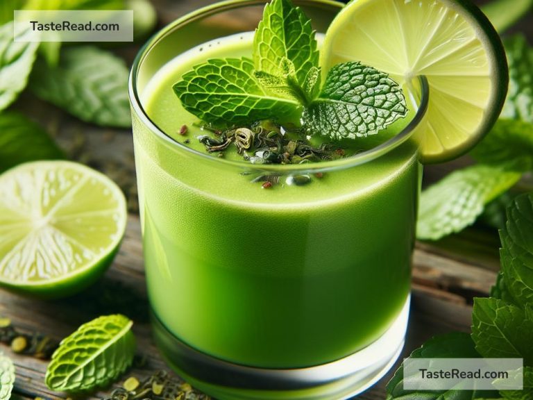 How to Make a Metabolism-Boosting Green Tea Smoothie