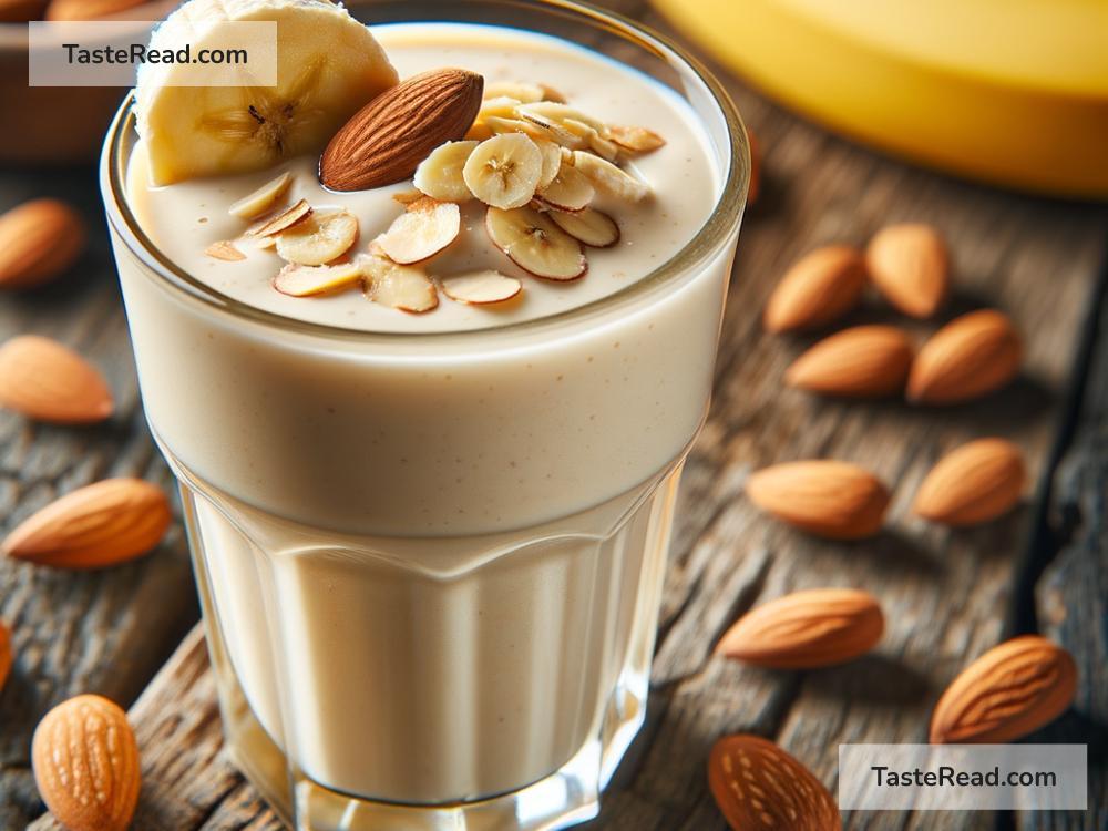 How to Make a Quick and Healthy Almond Banana Shake