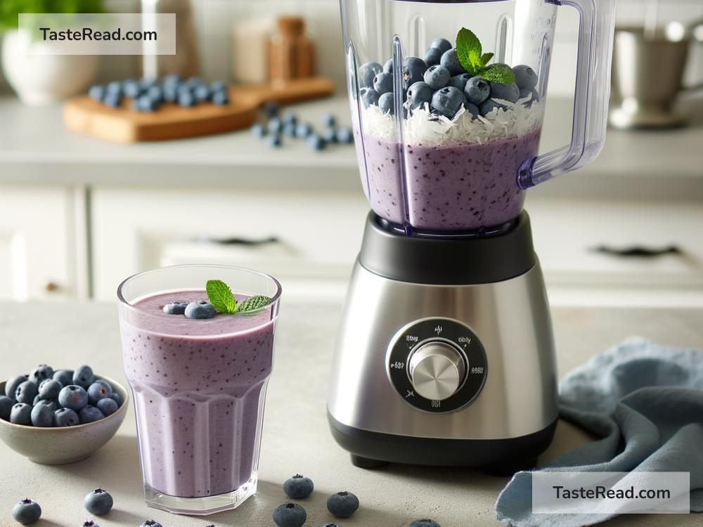 How to Make a Refreshing Blueberry Coconut Smoothie