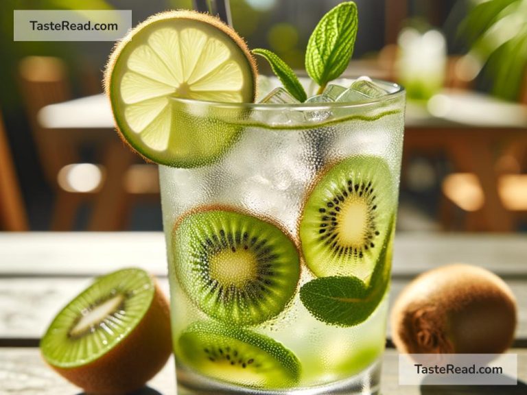 How to Make a Refreshing Kiwi Lime Spritzer