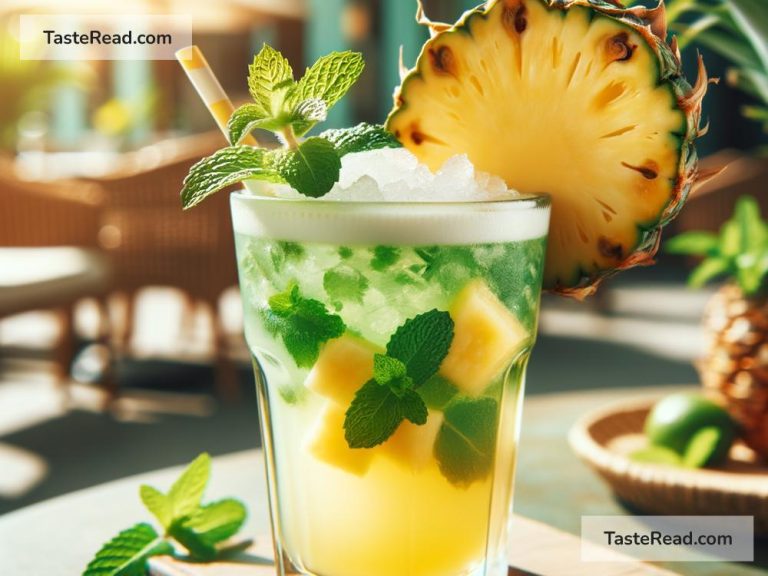 How to Make a Refreshing Pineapple Coconut Mojito