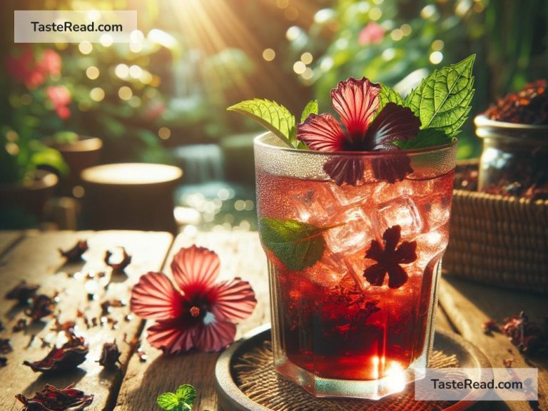 How to Make a Simple Hibiscus Iced Tea