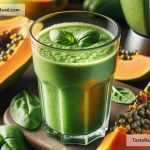 How to Make a Skin-Glowing Papaya and Spinach Smoothie