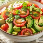 How to Make a Skin-Loving Avocado and Tomato Salad