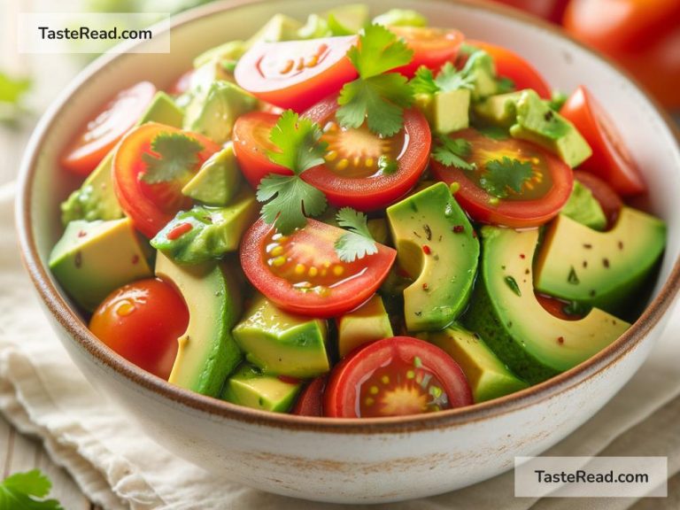 How to Make a Skin-Loving Avocado and Tomato Salad