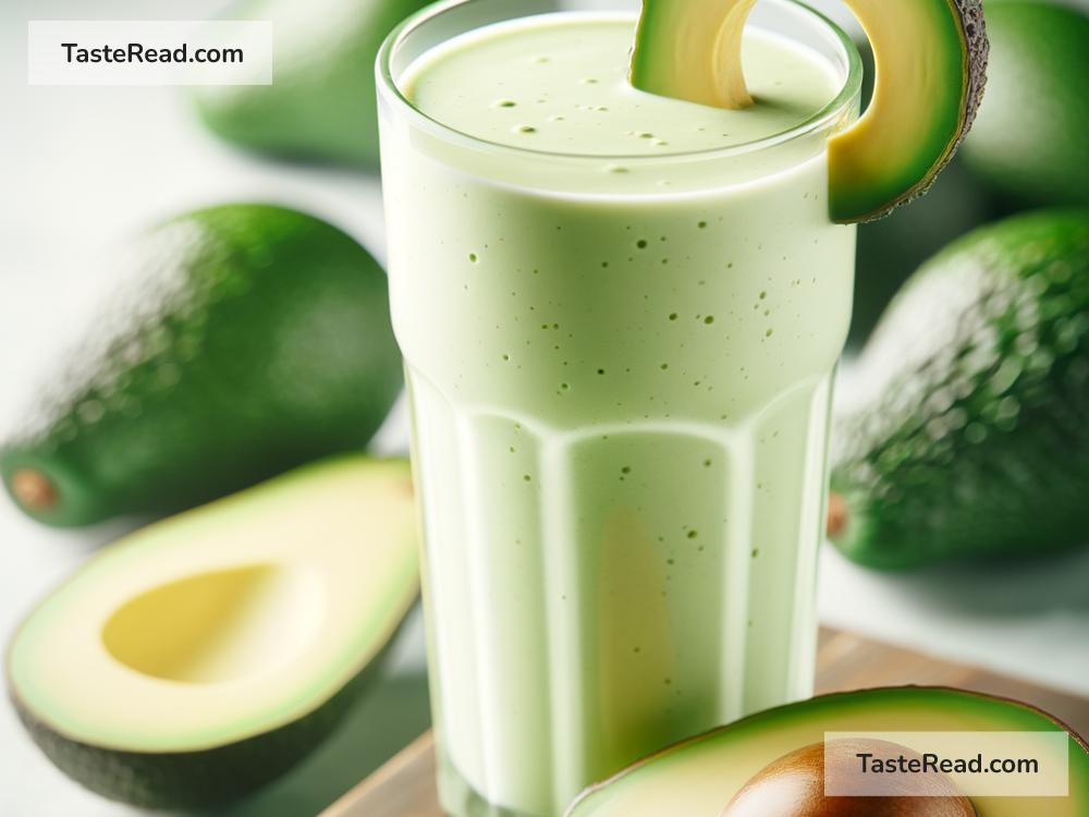 How to Make a Smooth and Creamy Avocado Milkshake