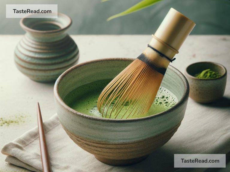 How to Make a Traditional Japanese Matcha Tea