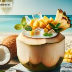 How to Make a Tropical Coconut Water Cooler