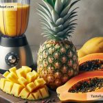 How to Make a Tropical Papaya Pineapple Smoothie