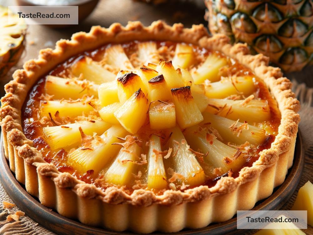 How to Make a Tropical Pineapple and Coconut Tart