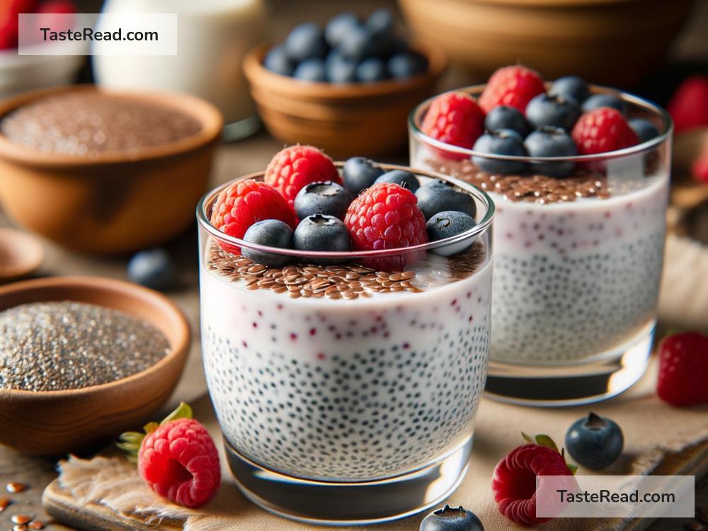 How to Make a Vegan Omega-3 Flaxseed and Chia Pudding