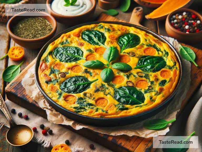 How to Make a Vitamin-Rich Sweet Potato and Spinach Frittata